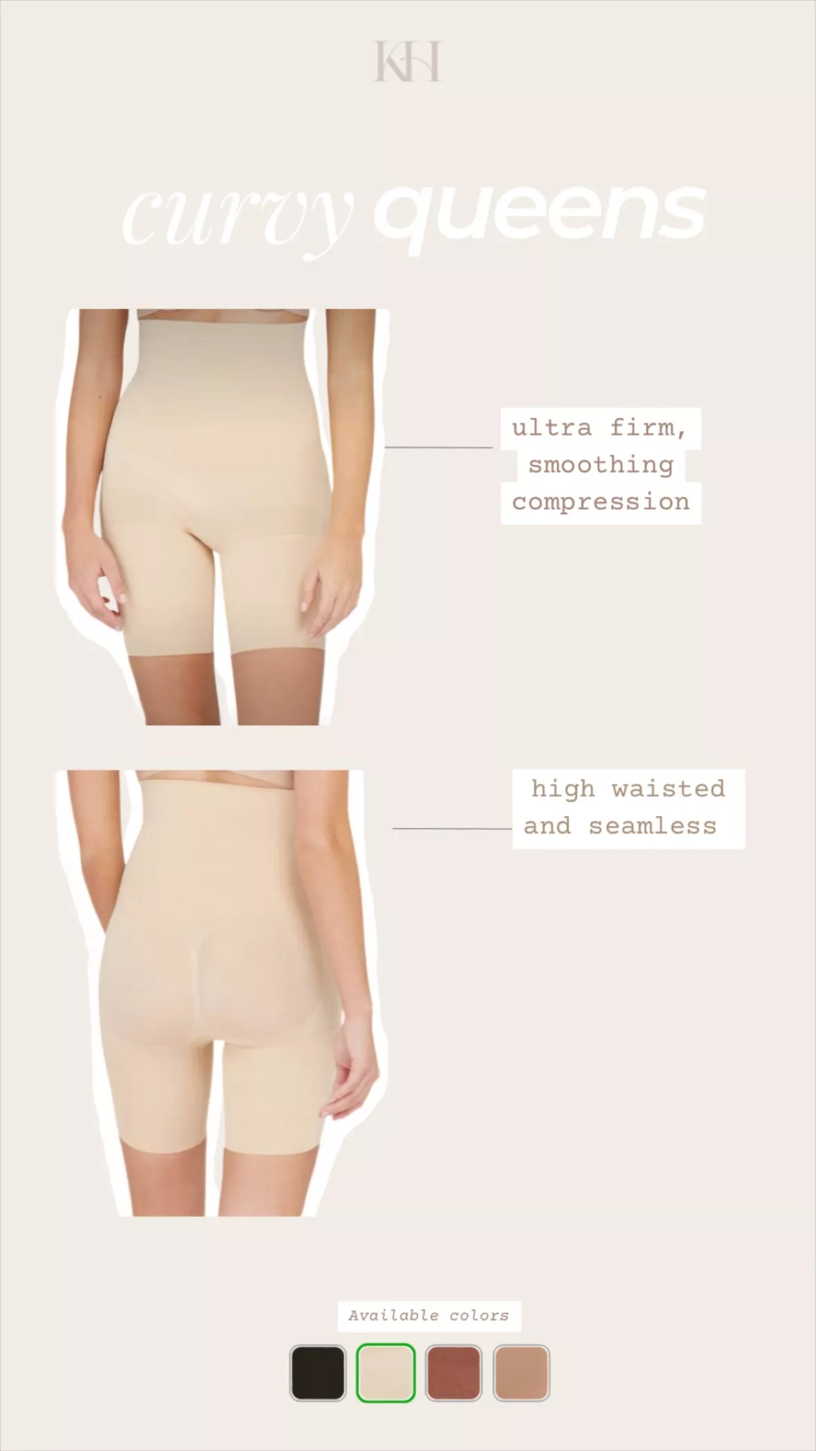 spanx oncore high-waisted mid-thigh short  Spanx Women's Oncore High-Waisted  Mid-Thigh Shapewear
