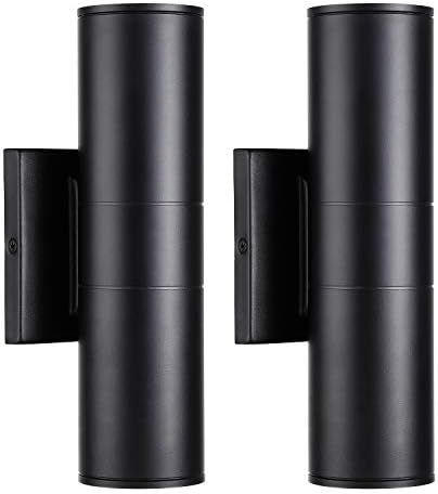 LEONLITE LED Cylinder Up Down Wall Light, 20W 1400lm, Modern Outdoor Porch Light, 100V-277V, Wet ... | Amazon (US)