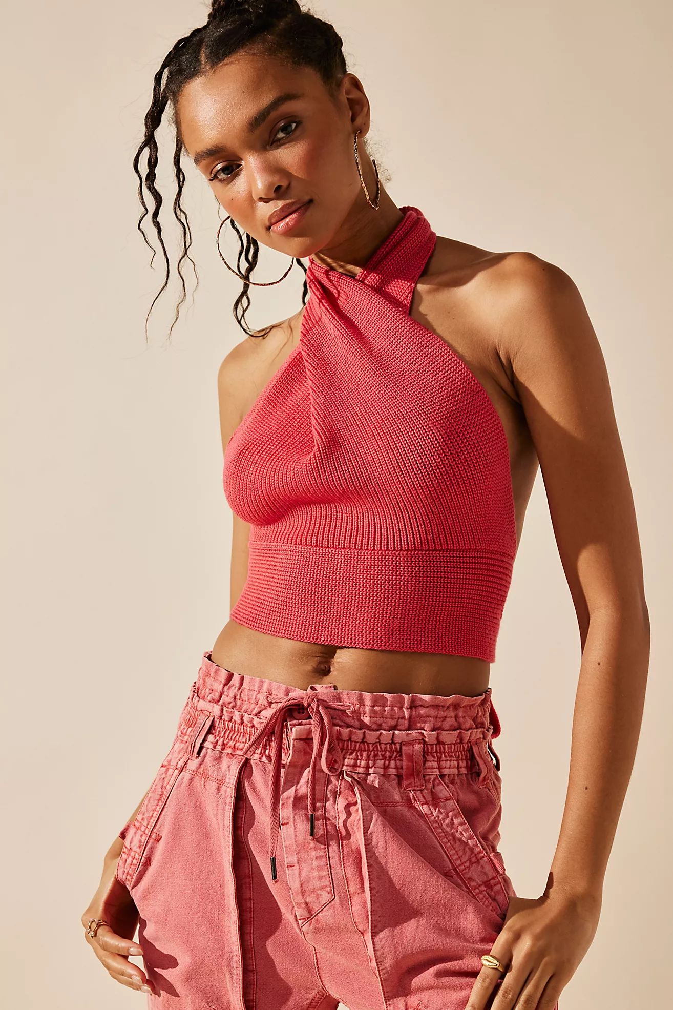 Orchid Convertible Open-Back Sweater Tank | Free People (Global - UK&FR Excluded)