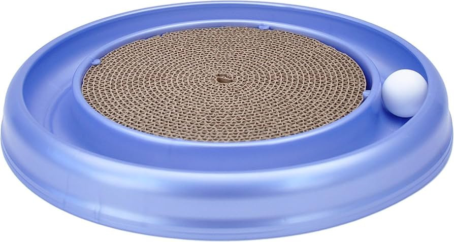 Turbo Cat Scratcher Toy with Catnip, Color May Vary | Amazon (US)