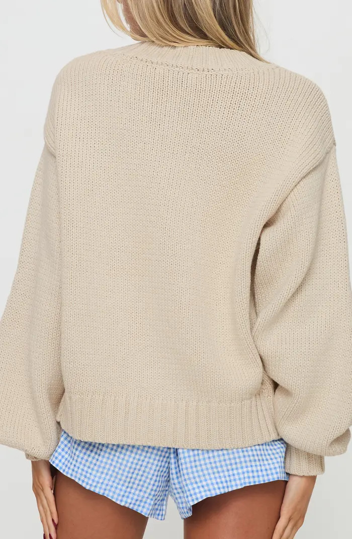 Edern Blouson Cotton Blend Cardigan | Nordstrom