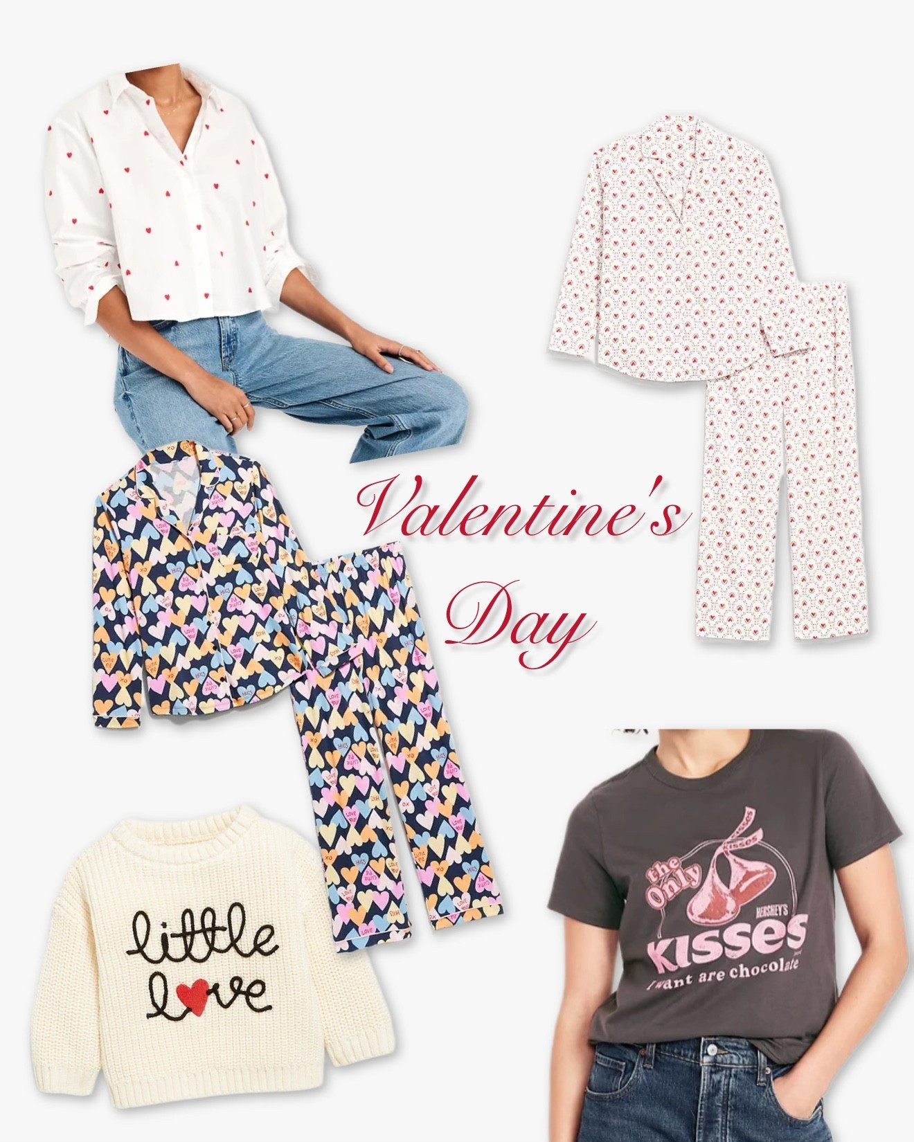 Valentine's Day 
Pjs
Shirts
Sweater 

#LTKGiftGuide #LTKmomlife #LTKKids