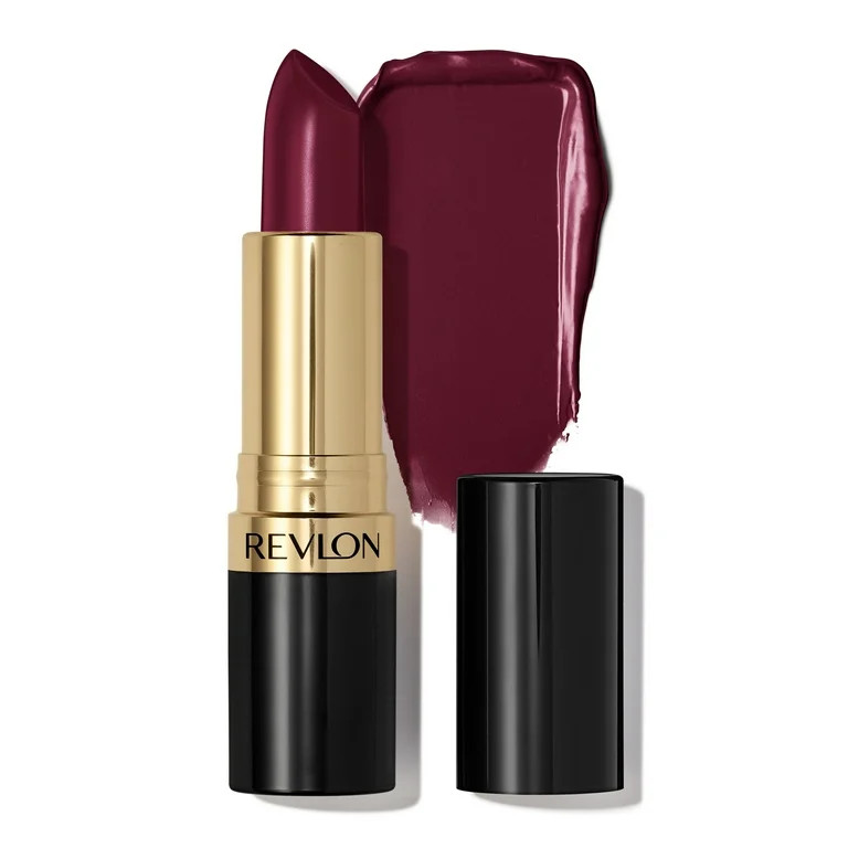 Revlon Super Lustrous Creme Lipstick, Creamy Formula, Black Cherry, 0.15 oz | Walmart (US)