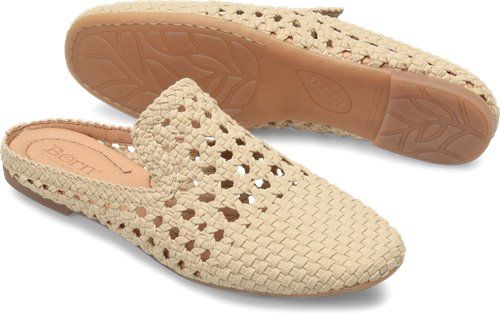 Womens Cameo in Natural Fabric | Born Shoes