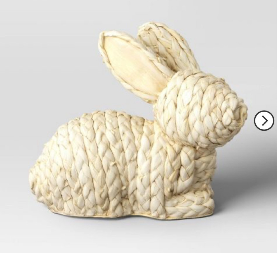 Bunny decor at Target for Easter!! 