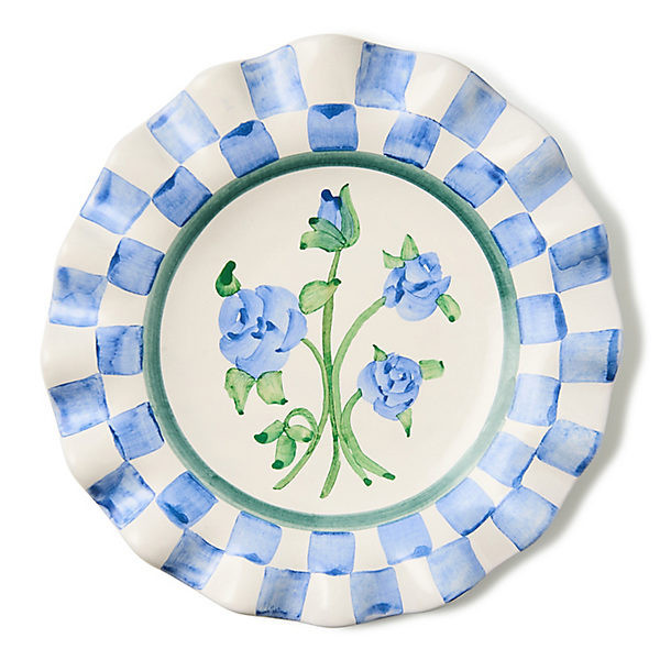 MacKenzie-Childs Megan Stokes Fluted Dessert Plate | MacKenzie-Childs