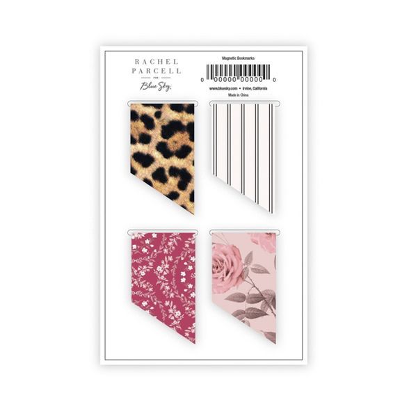 4pk Magnetic Bookmarks - Rachel Parcell by Blue Sky | Target
