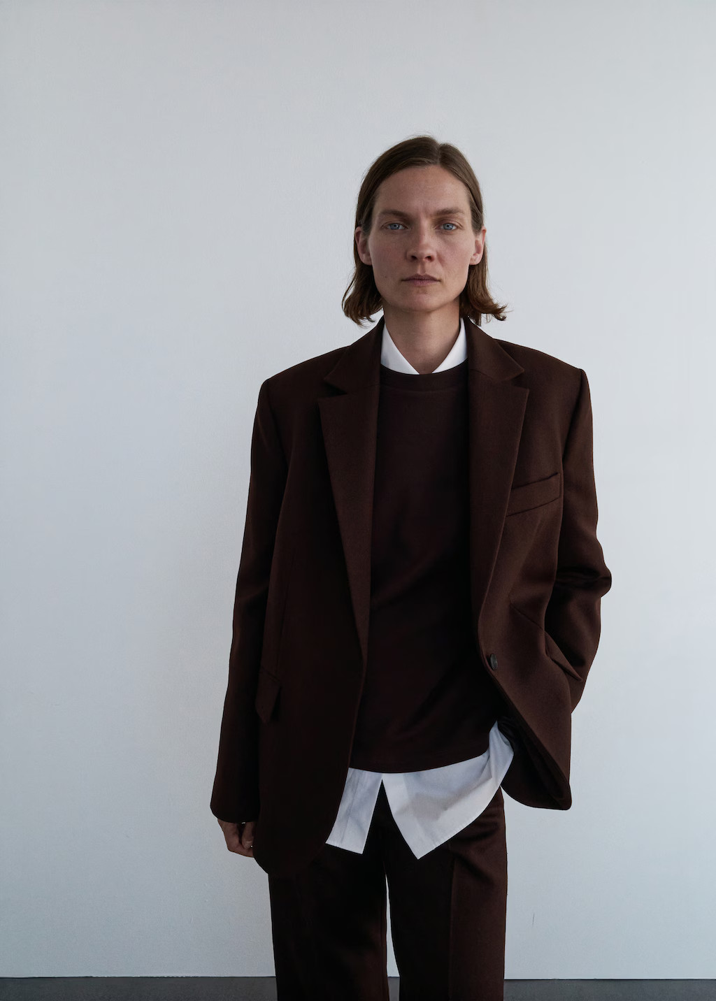 Blazer-Anzug aus 100 % Wolle - Damen | MANGO Deutschland | Mango EU