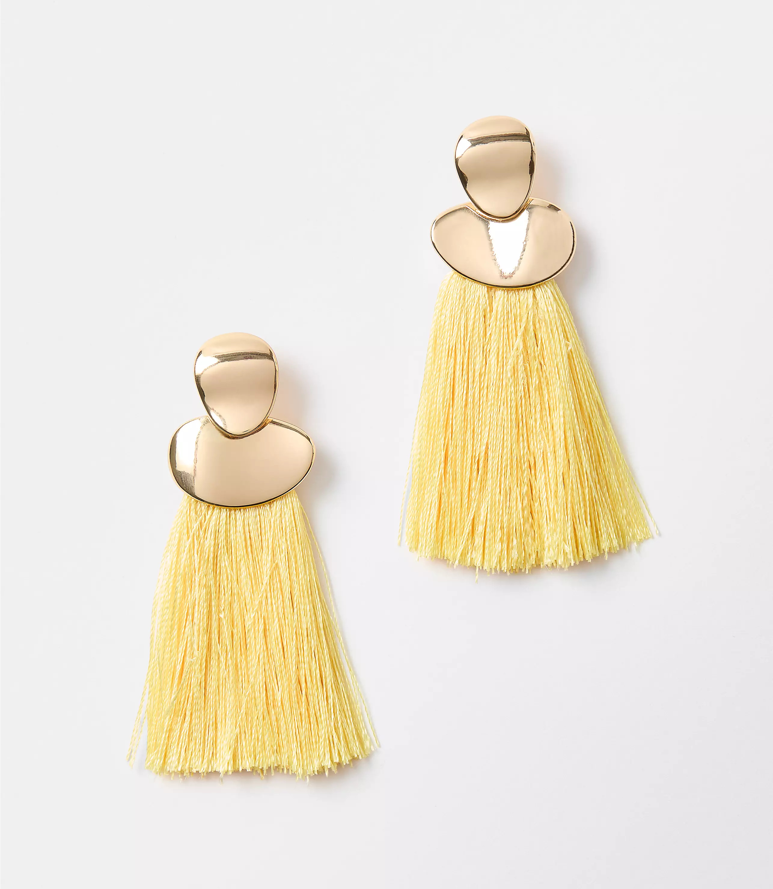 LOFT Beach Tassel Earrings | LOFT