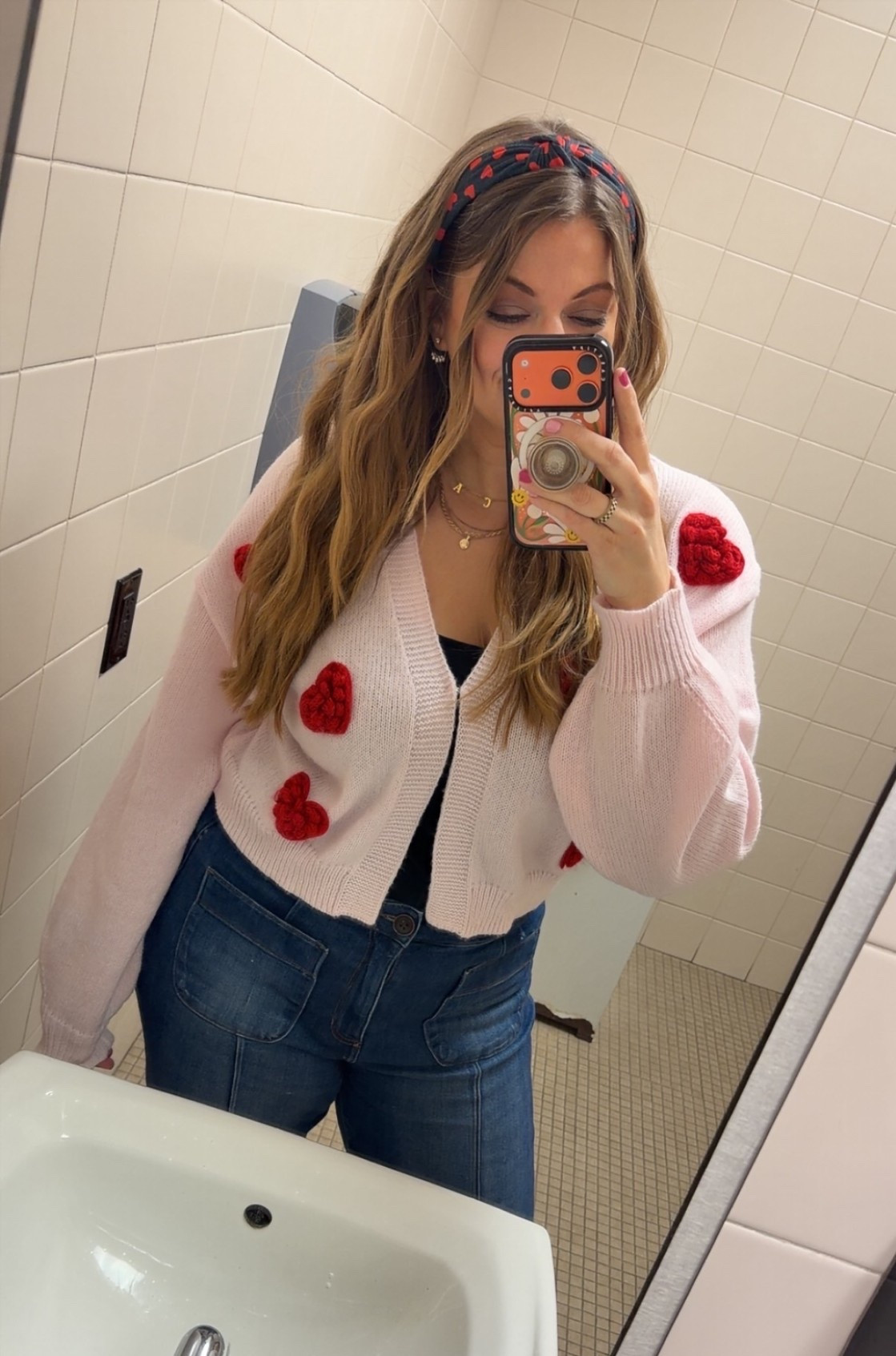 Valentines Day ootd 

#LTKValentine #LTKMidsize #LTKdayinmylife