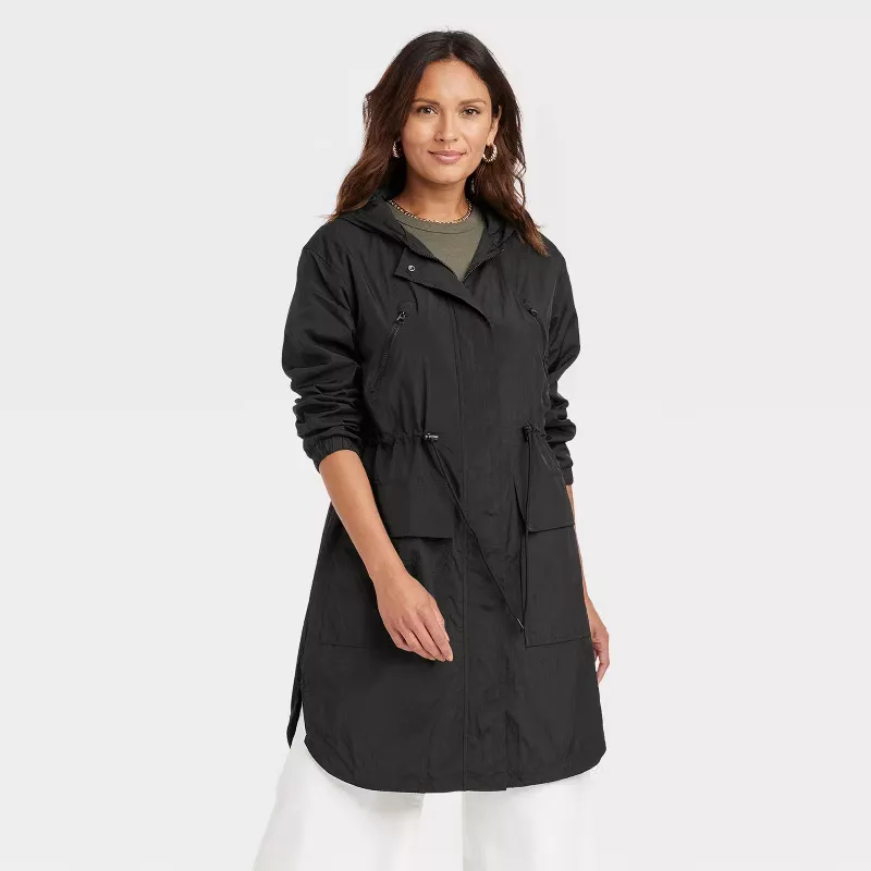 Target a new day rain outlet jacket