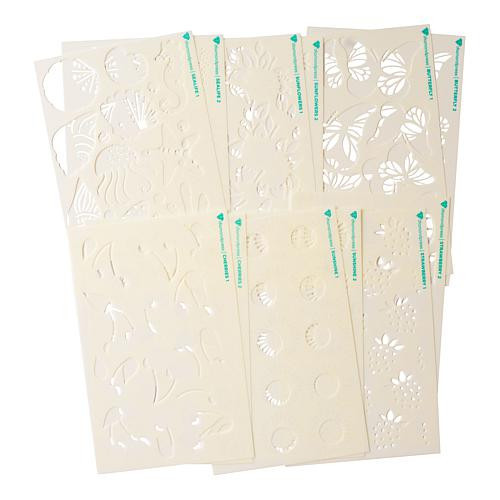 Crafts & Sewing Diamond Press Summer Time Stencil Kit | HSN