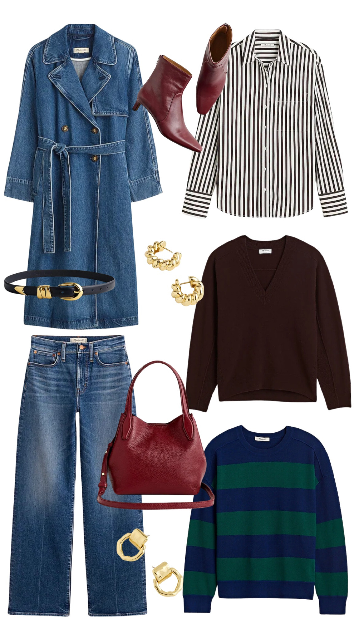 Madewell Fall Favorites 🧥👖👢👜♥️

They are currently offering a 25% off sale for Madewell Insiders in-stores and online! 🫶🏼

fall fashion, fall fashion inspo, fall coats, fall jackets, fall sweaters, belts, leather bags, denim trench, trench coats, button up shirts 



#LTKSeasonal #LTKSaleAlert #LTKStyleTip