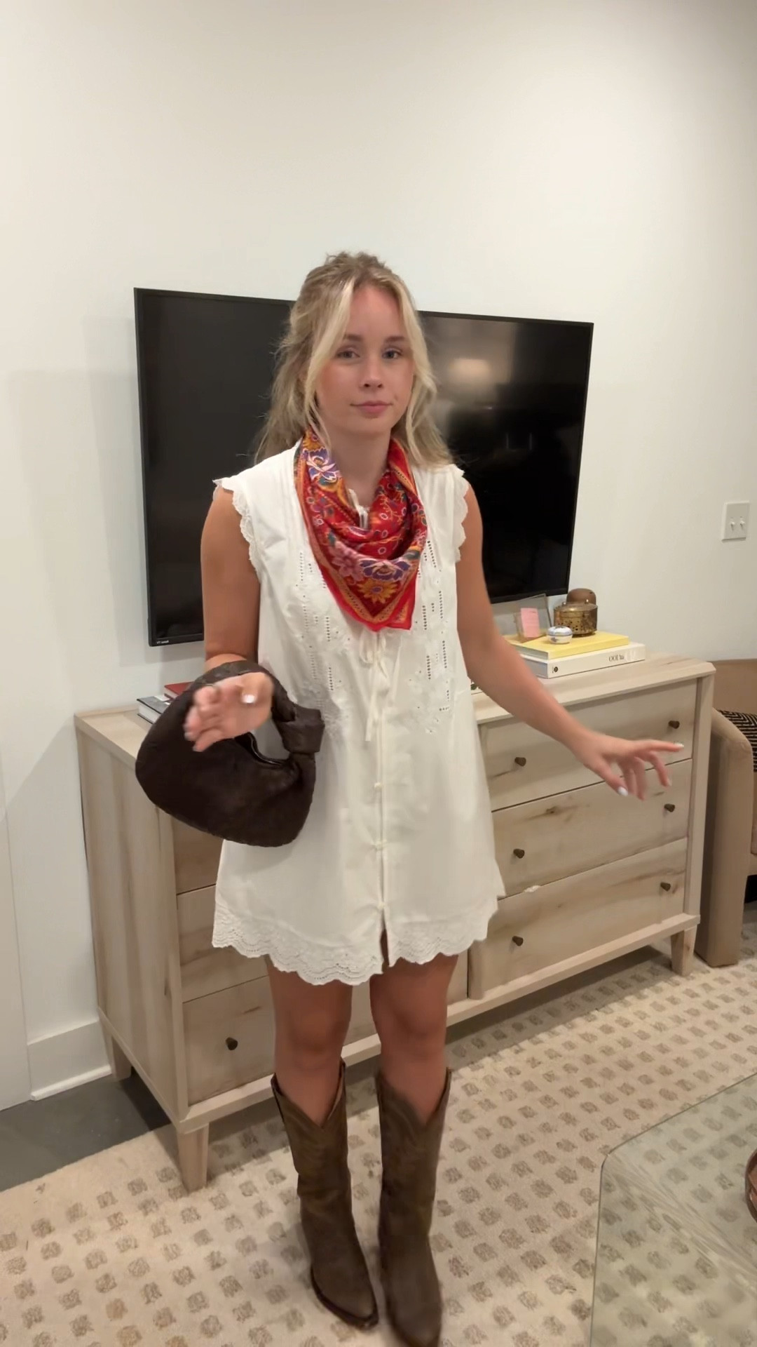 Fourth of July dinner and fireworks fit! Obsessed with this cotton dress for summer!

#LTKShoeCrush #LTKSeasonal #LTKStyleTip