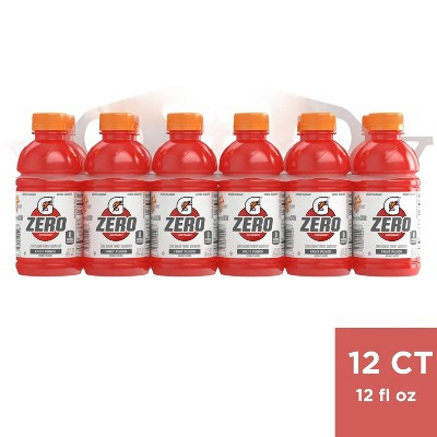 Gatorade G Zero Fruit Punch Sports Drink - 12pk/12 fl oz Bottles | Target