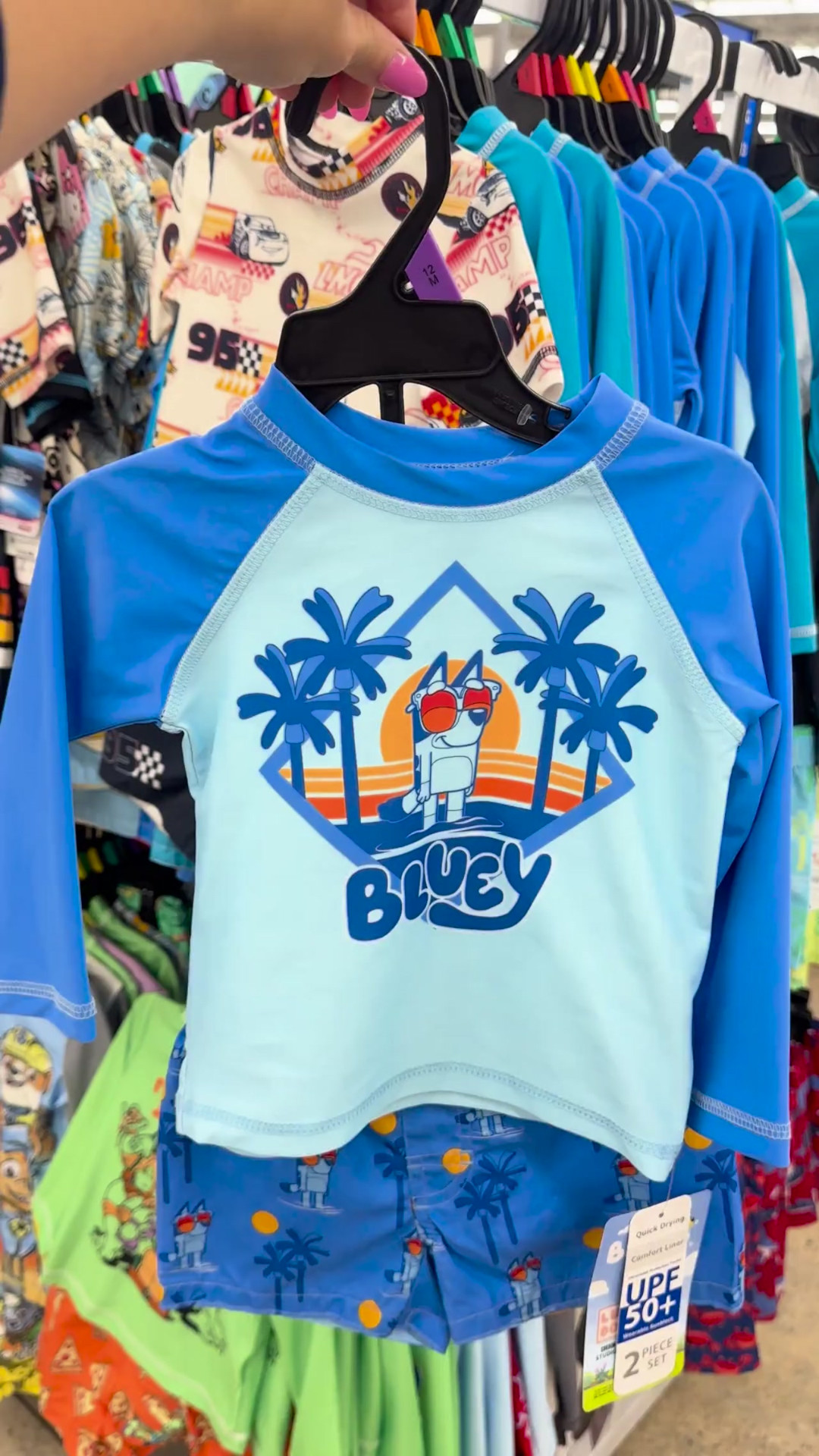 Bluey swimwear for toddler boys at Walmart! 

 #LTKStyleTip #LTKSwim #LTKKids