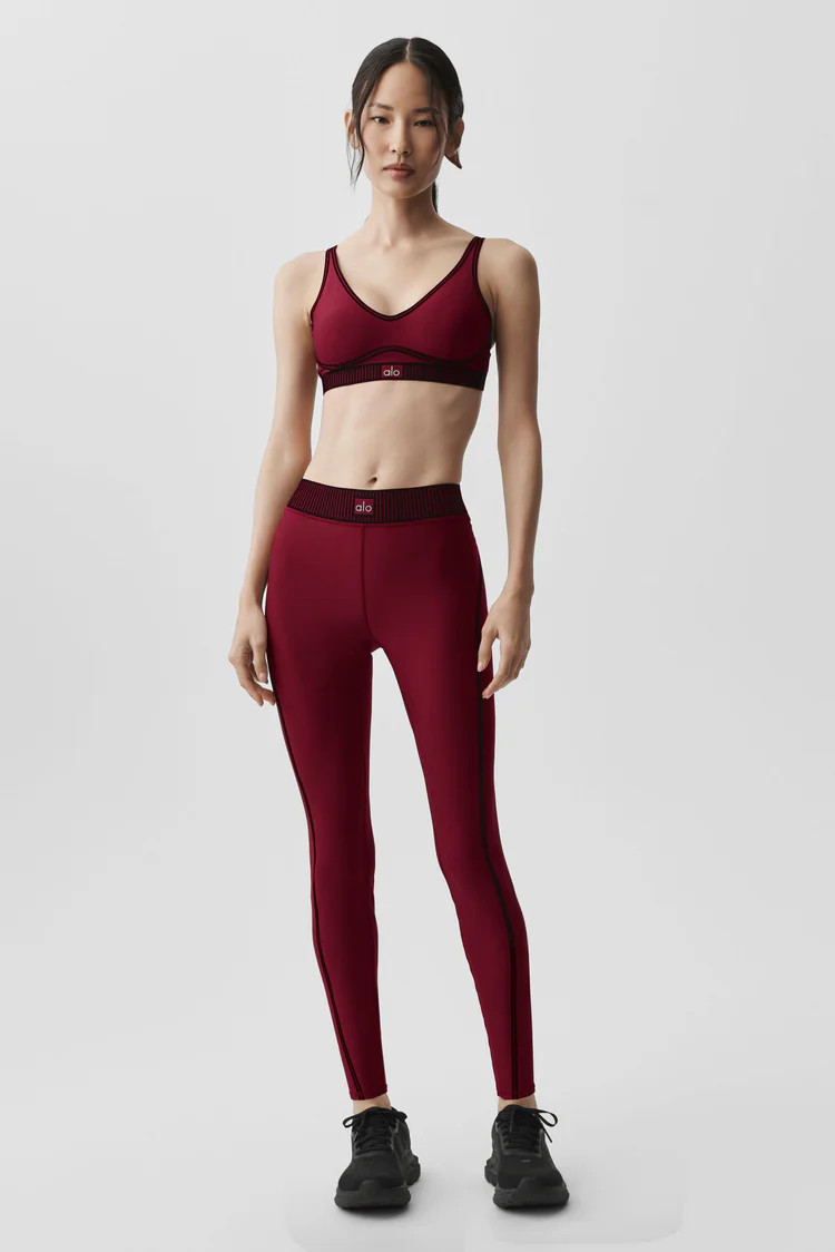 Airlift High-Waist 7/8 Line Up Legging | Alo Yoga