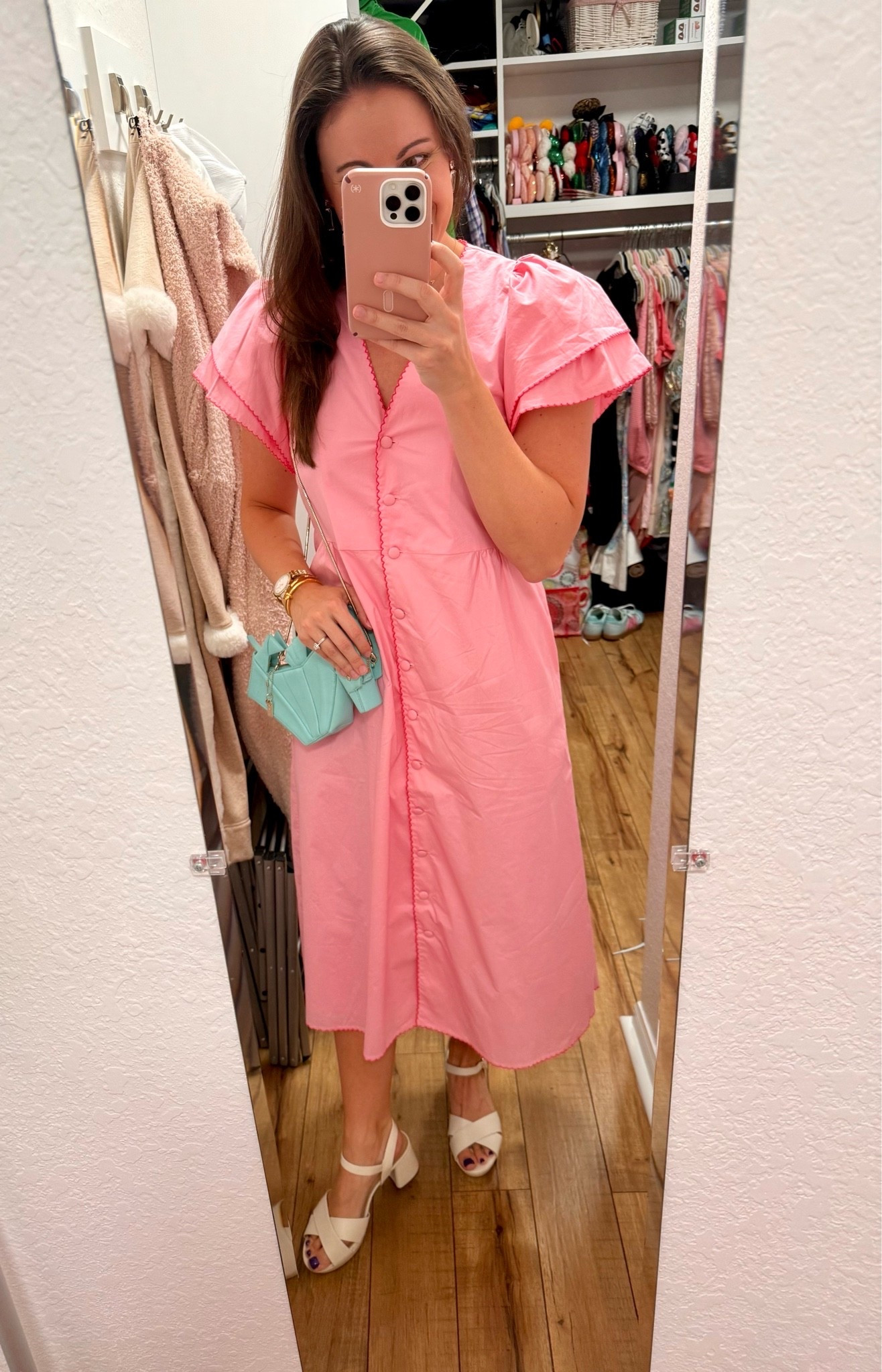 Last nights fit check! Since I wear scrubs and athleisure most days, we I have the chance to dress up for date night, travel, cooler weather in Florida, I am all in! This fab dress is from Mint Julep! These are my favorite heels from Aerosoles! I could wear them forever!

#LTKgrwm #LTKootd #LTKdayinmylife
