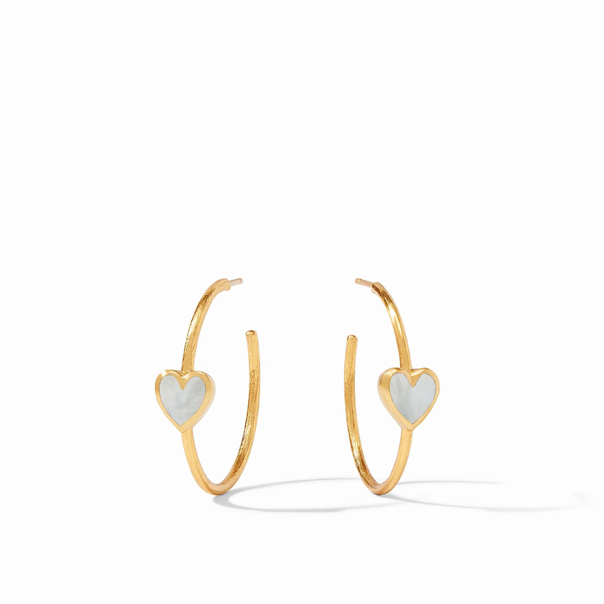 Heart Hoop Earrings | Julie Vos | Julie Vos
