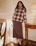 Star Jacquard Midi Slip Skirt | Madewell