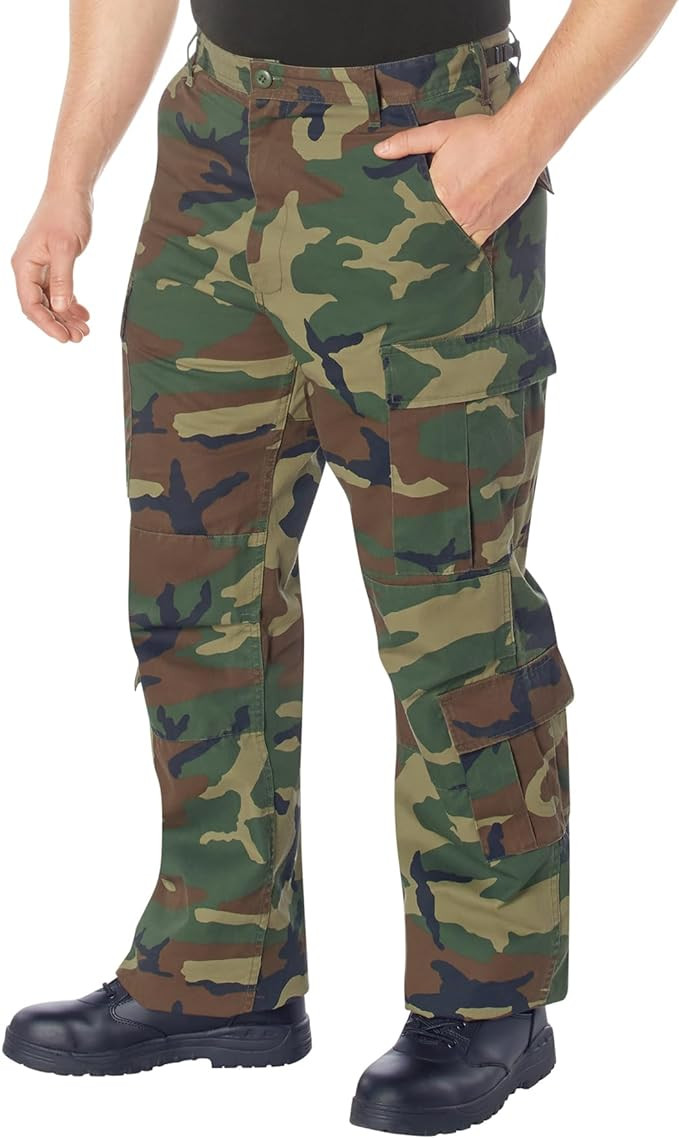 Rothco Vintage Paratrooper Fatigue Pants Vintage Cargo Pants Camouflage Pants | Amazon (US)