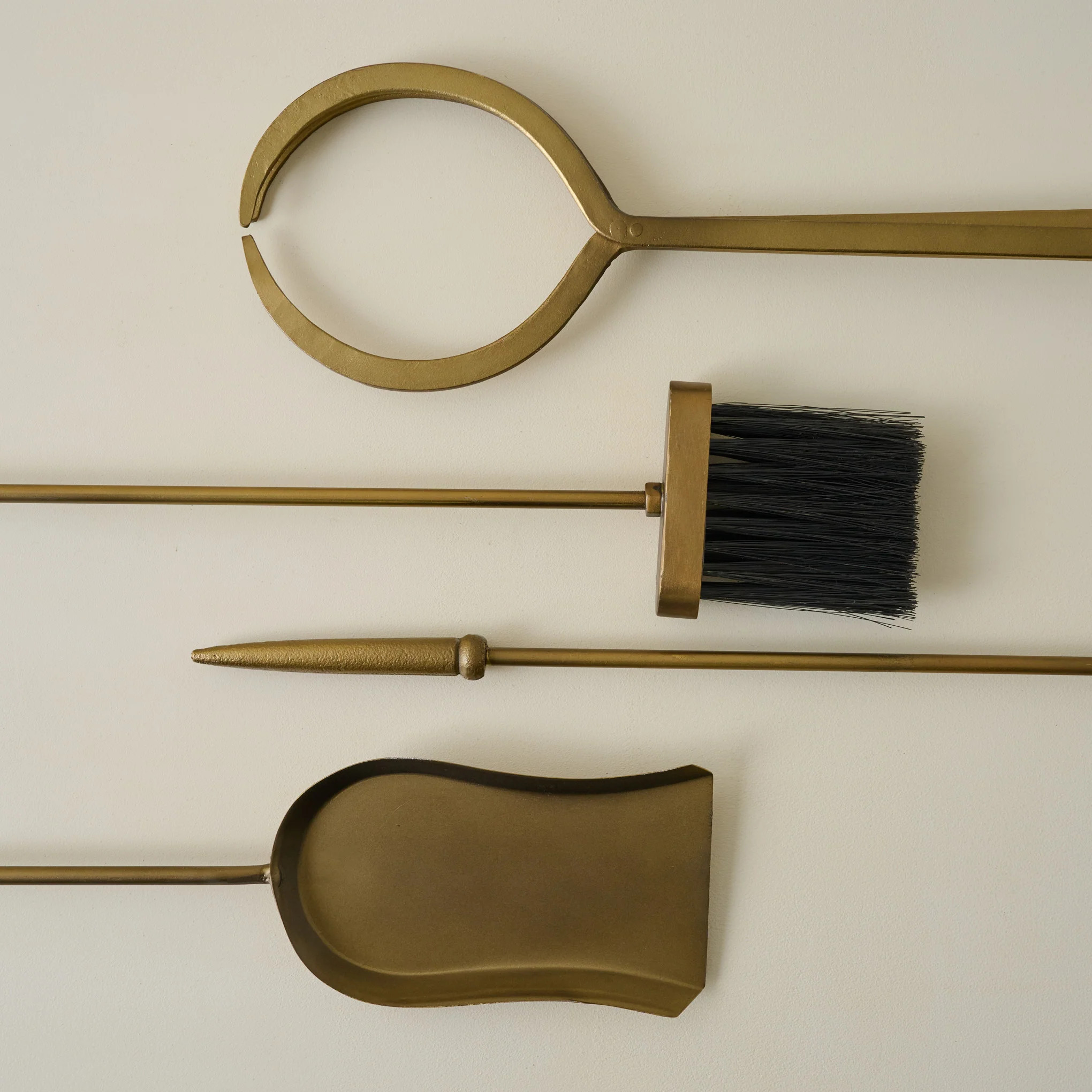 Shepherd Brass Fireplace Toolset | Magnolia