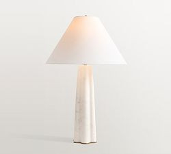 Esme Stone Table Lamp (28") | Pottery Barn (US)