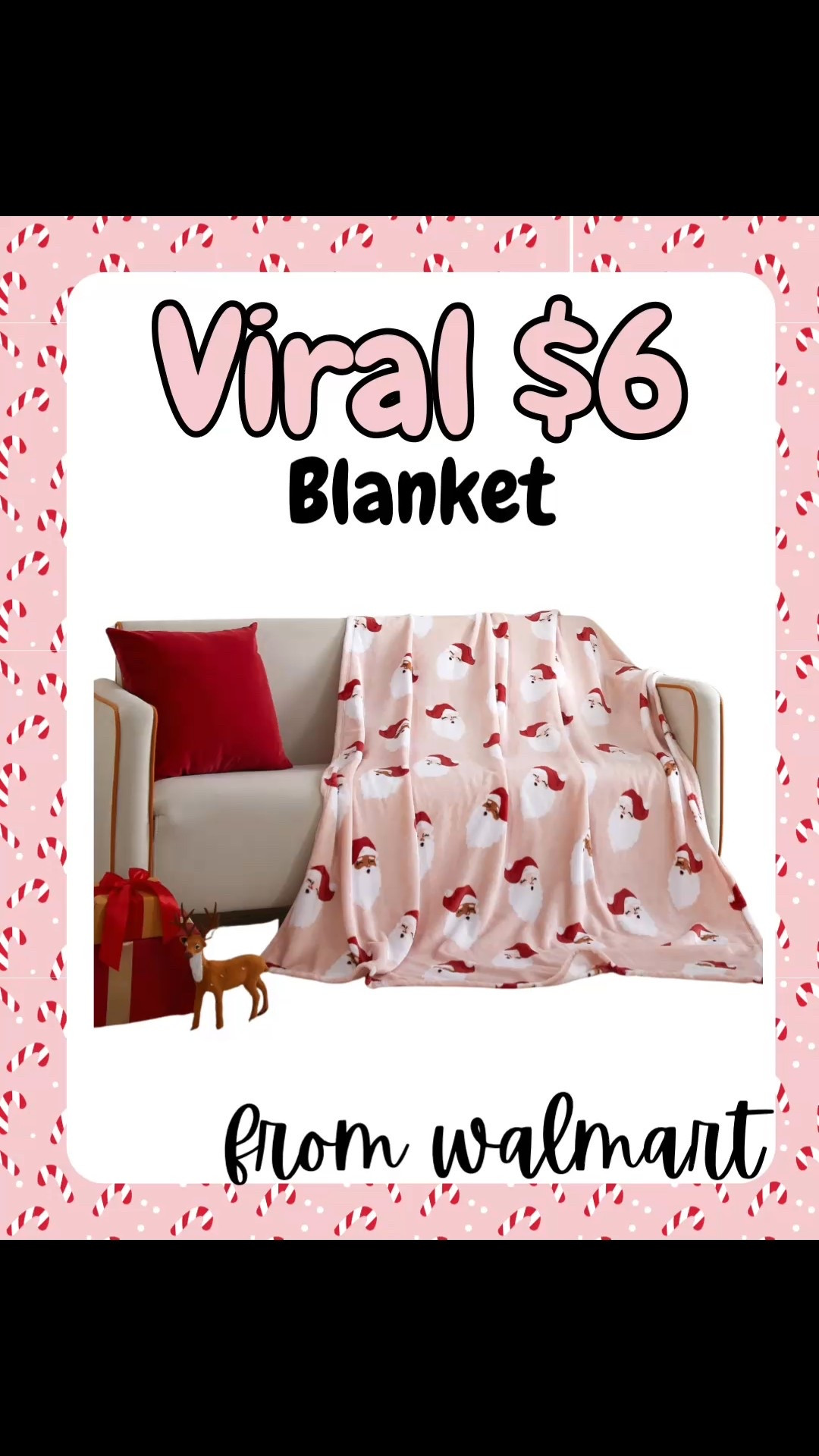 Holiday time cozy Christmas, plush Santa throw blanket!! Trending now from Walmart! 

Perfect last-minute gift for Mom’s, mother in laws, sisters, coworkers, etc!
Walmart gift ideas, last-minute gifts, gift guide for her

#LTKHoliday #LTKGiftGuide #LTKFindsUnder50