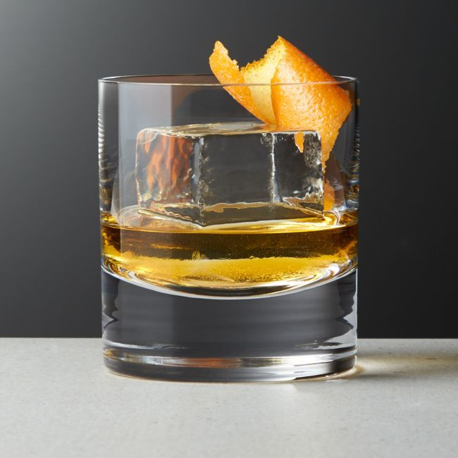 Cirque Double Old-Fashioned Glass | CB2