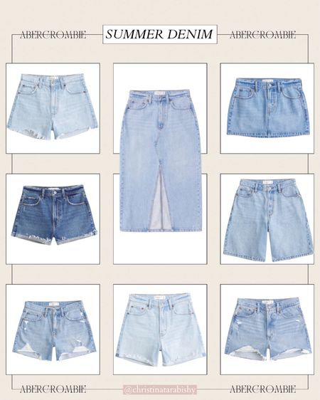 All summer denim is currently 20% off! 