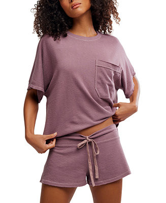 Women's Staycation Boxy Fit Sleep T-Shirt | Macy's