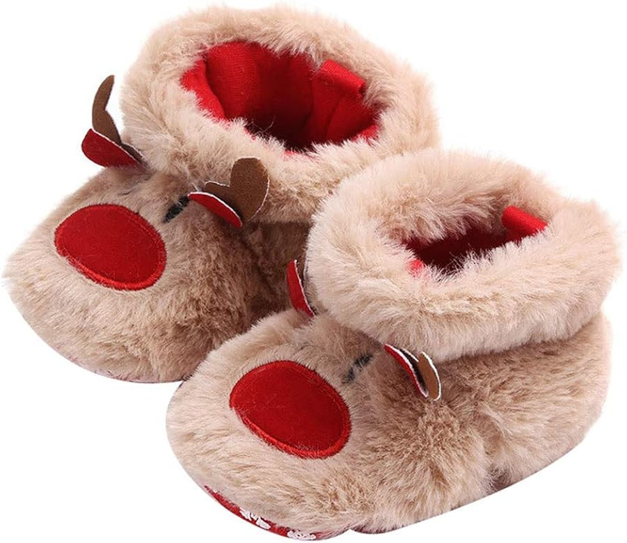 Baby Reindeer Booties | Amazon (US)