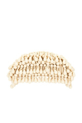 Jaala Nano Clutch in Sand | Revolve Clothing (Global)