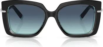 Tiffany & Co. 53mm Gradient Butterfly Sunglasses | Nordstrom | Nordstrom