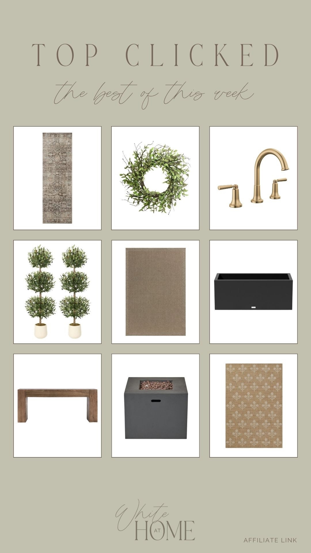 Last week’s top clicked favorites! A mix of outdoor patio season picks, faux greenery, hardware finds, and more. Loving these Wayfair finds! 

#LTKHome