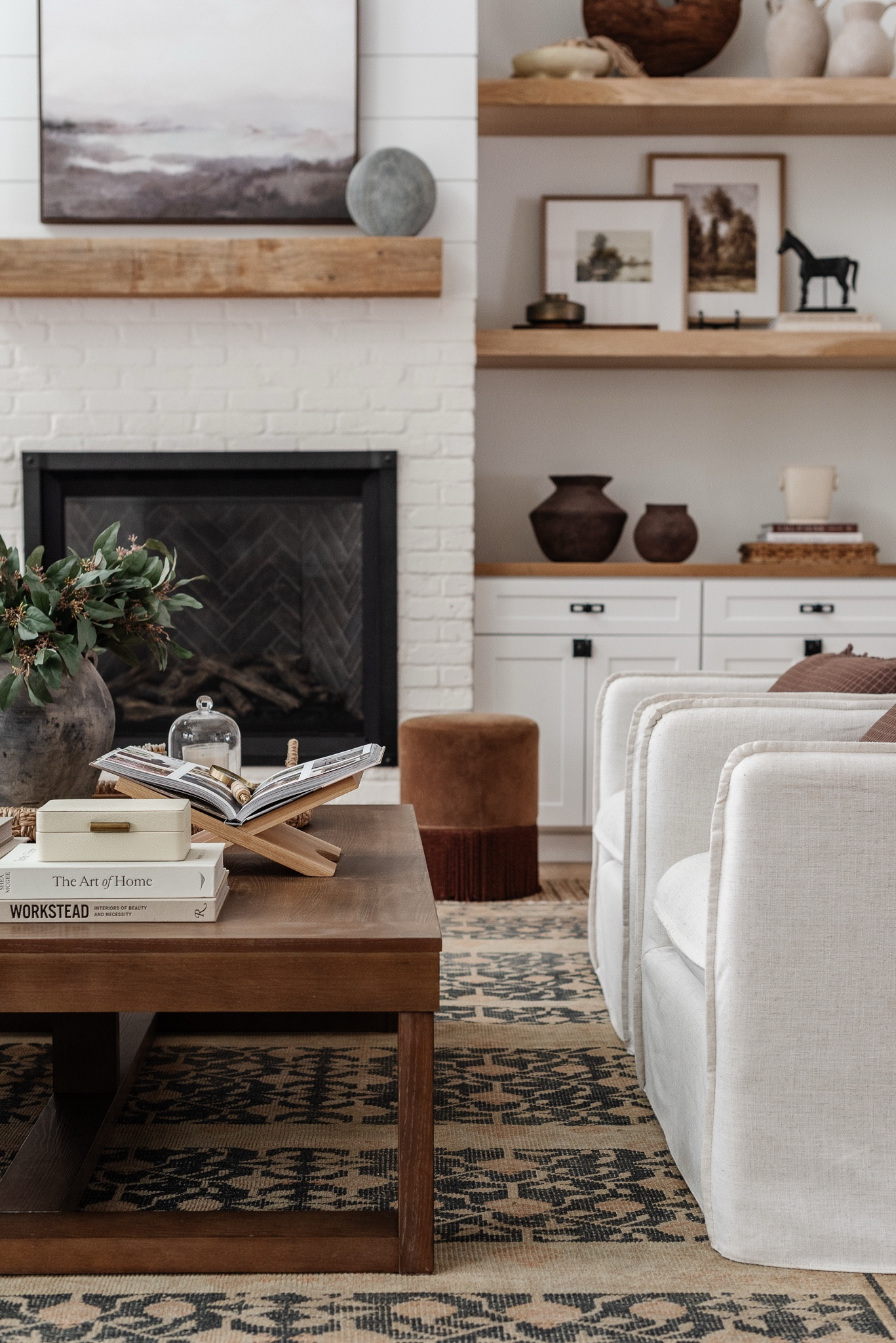 Shop the space + my new budget friendly coffee table from @wayfair. I love the size and finish – mine is the “grayish”  

#Wayfair #WayfairPartner 

Coffee table, home decor, shelf, decor, rug, armchair, ottoman, spring, vase, book display, decor, box, coffee, table, books, budget, friendly, look for less, designer dupe 

#LTKSaleAlert #LTKMostLoved #LTKHome