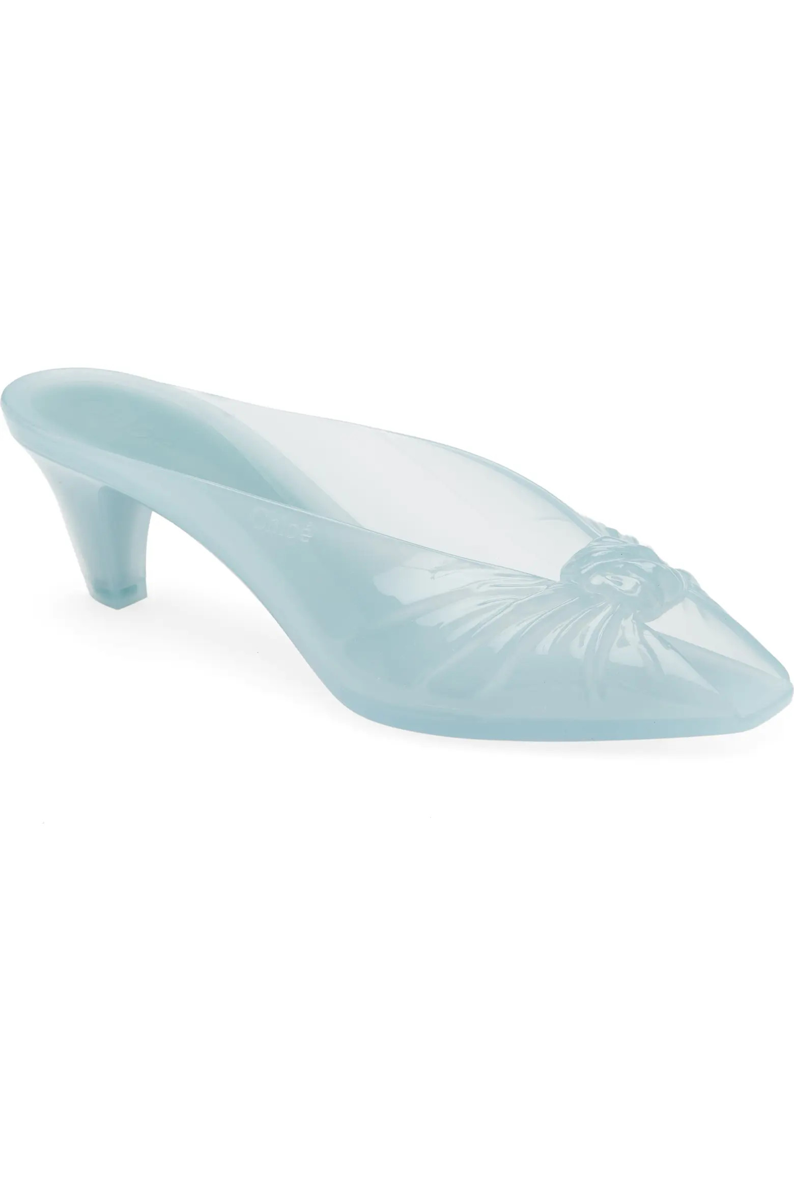 Chloé Jelly Peep Toe Kitten Heel Mule (Women) | Nordstrom | Nordstrom