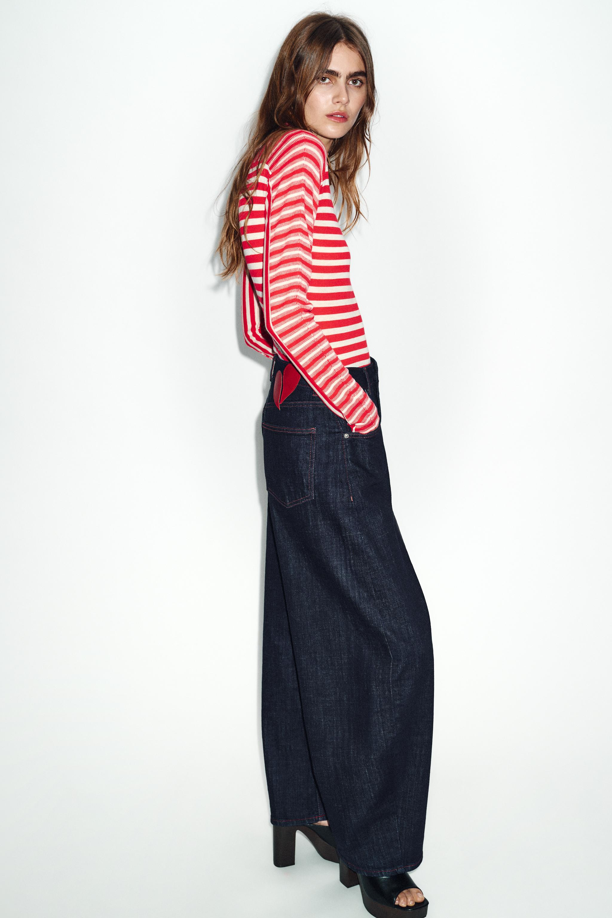 STRIPED WOOL JUMPER | Zara Canada