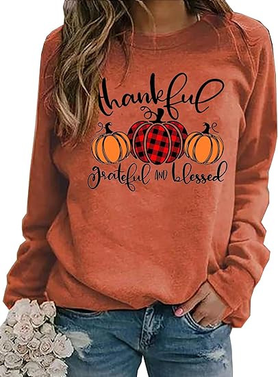 Susongeth Fall Pumpkin Sweatshirt for Women It's Fall Y'all Pumpkin Pullovers Halloween Thanksgiv... | Amazon (US)