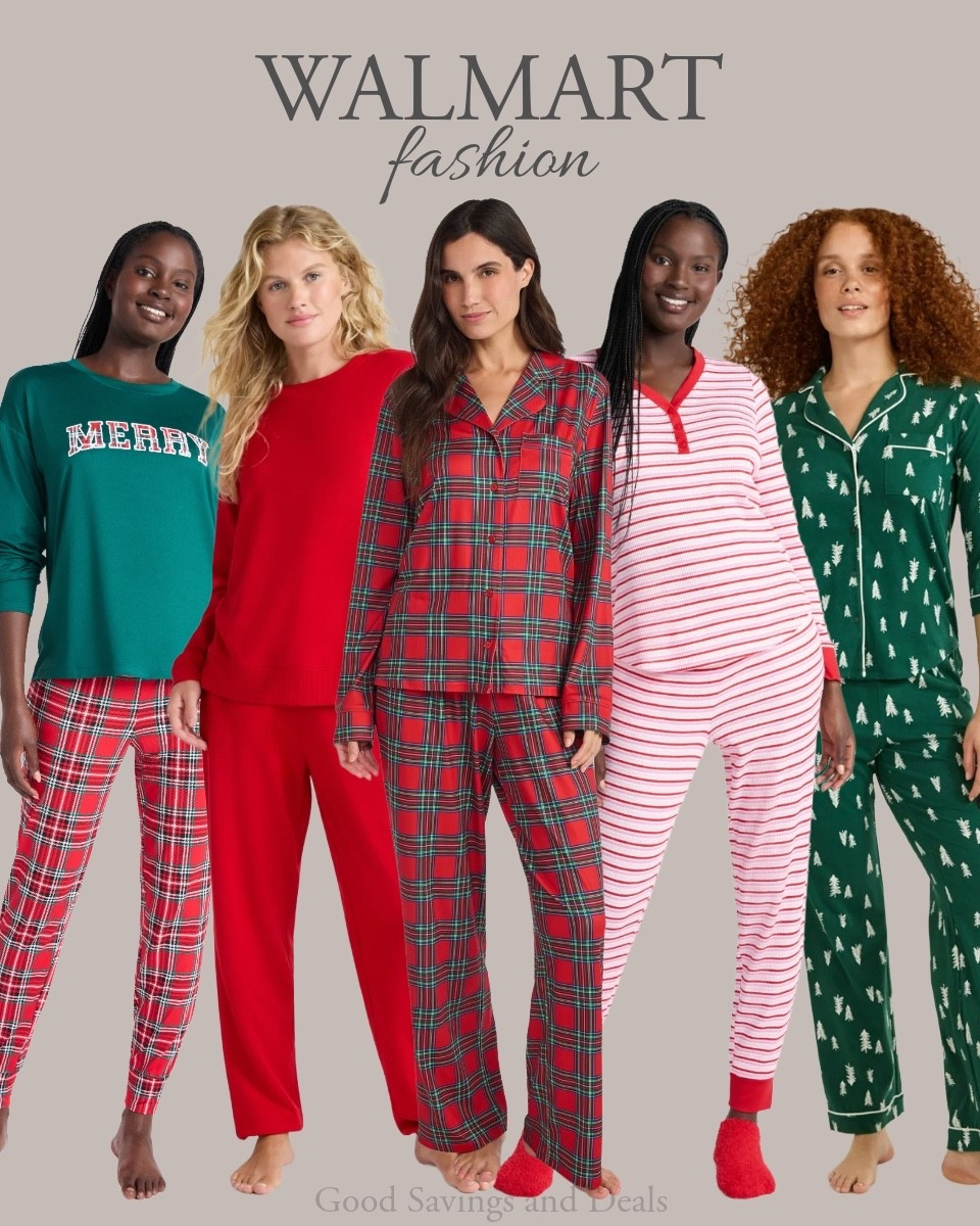 Walmart Holiday pajamas. Christmas pjs. Women’s cozy wear. Festive pjs.

#LTKCyberWeek #LTKootd #LTKHoliday