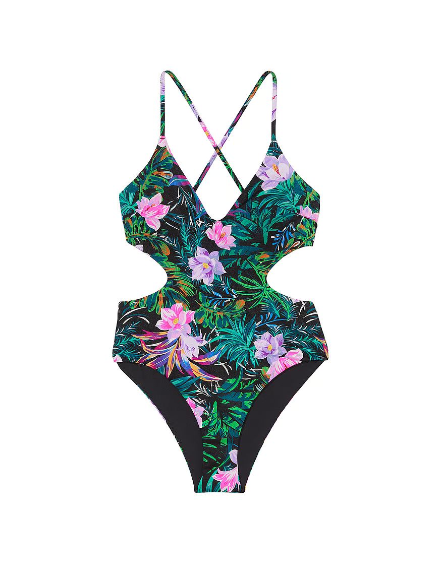Cut-Out Cheeky One-Piece Swimsuit | Victoria's Secret (US / CA )