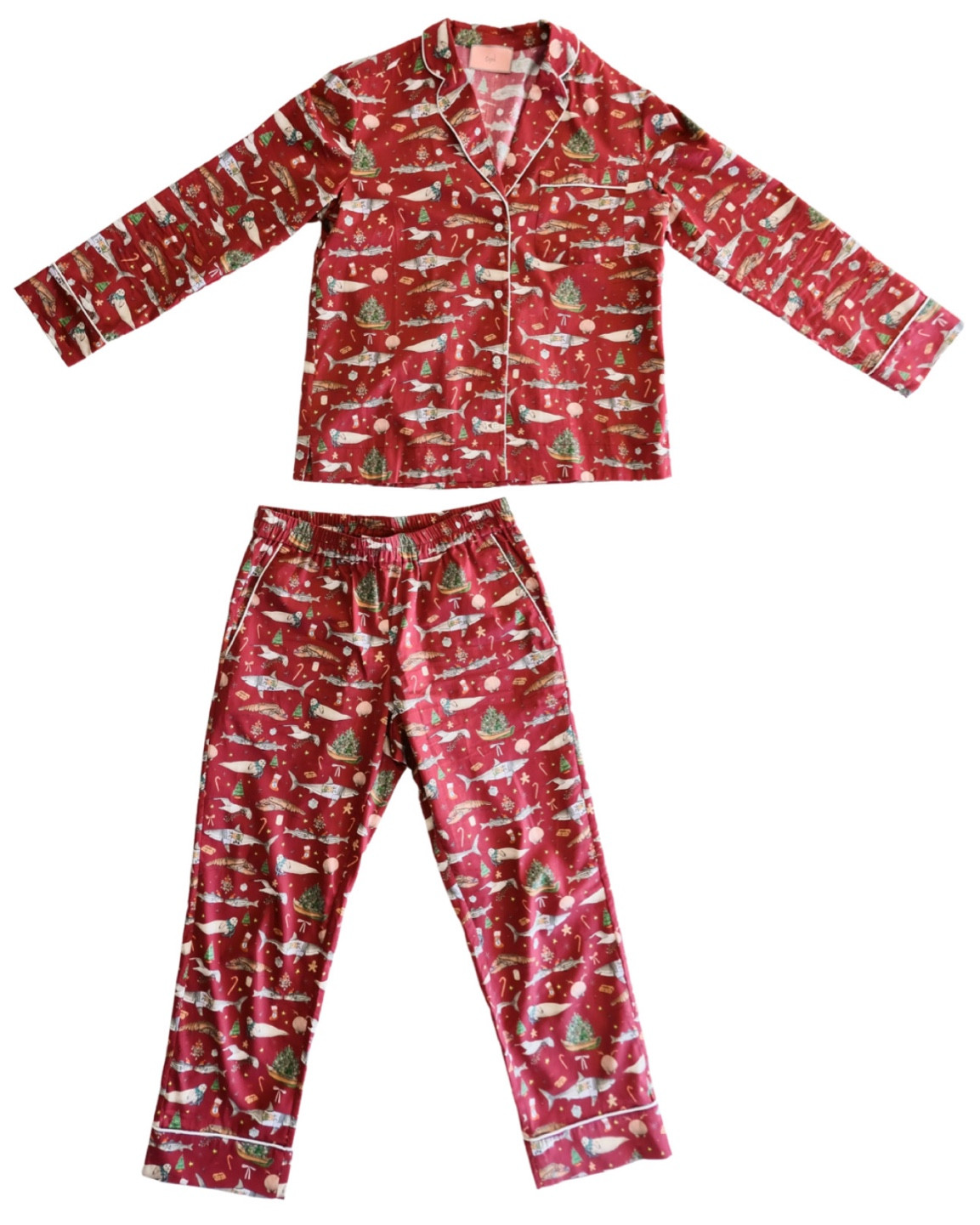 The quintessential Nantucket Christmas PJs are HERE!! Print also available for the kiddies 🤍

#LTKHoliday #LTKSeasonal #LTKGiftGuide