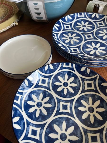 Dinnerware from Walmart 
Blue and White Stoneware

#LTKSeasonal #LTKunder50 #LTKhome