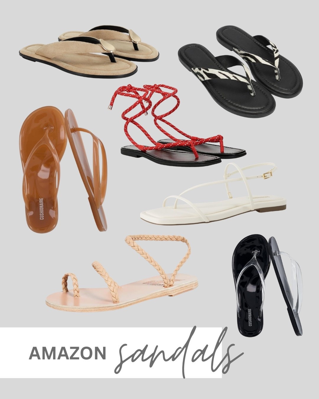 Chic summer sandals from Amazon! 

#LTKSwim #LTKSeasonal #LTKTravel