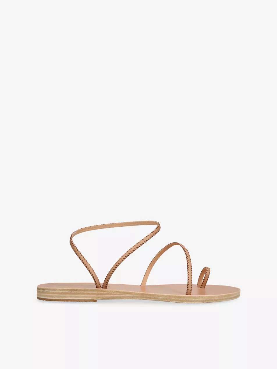 Eleftheria Stitch Leather Sandals | Selfridges