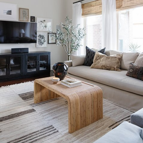 Yosemite Rattan Falls Coffee Table, Natural | One Kings Lane