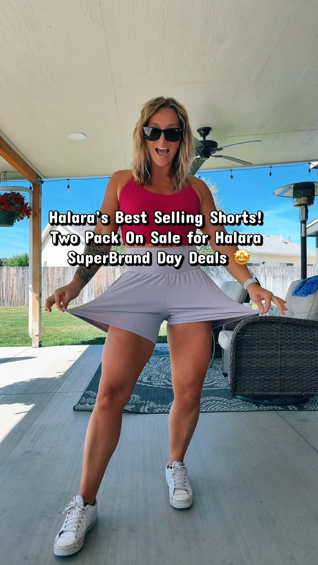 5inch 2 in 1 Halara shorts are the best.

#LTKootd #LTKActive #LTKmomlife
