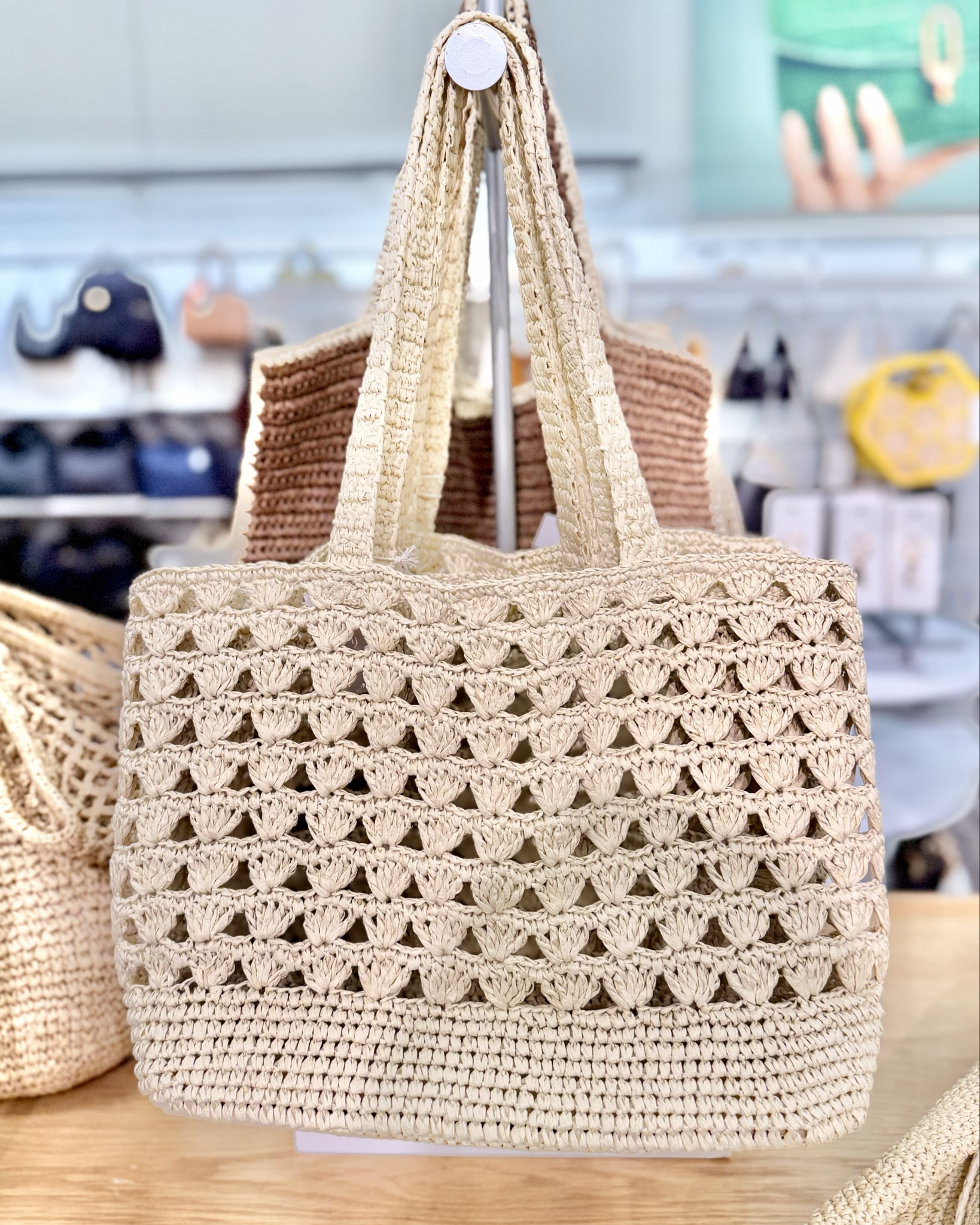 Head to the beach in style. Put all your necessities and more in this large tote bag. @Target 

#LTKdayinmylife #LTKTravel #LTKActive