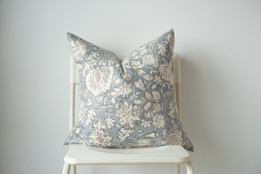 Indian Block Print Pillow Cover (limited) | Etsy (US)