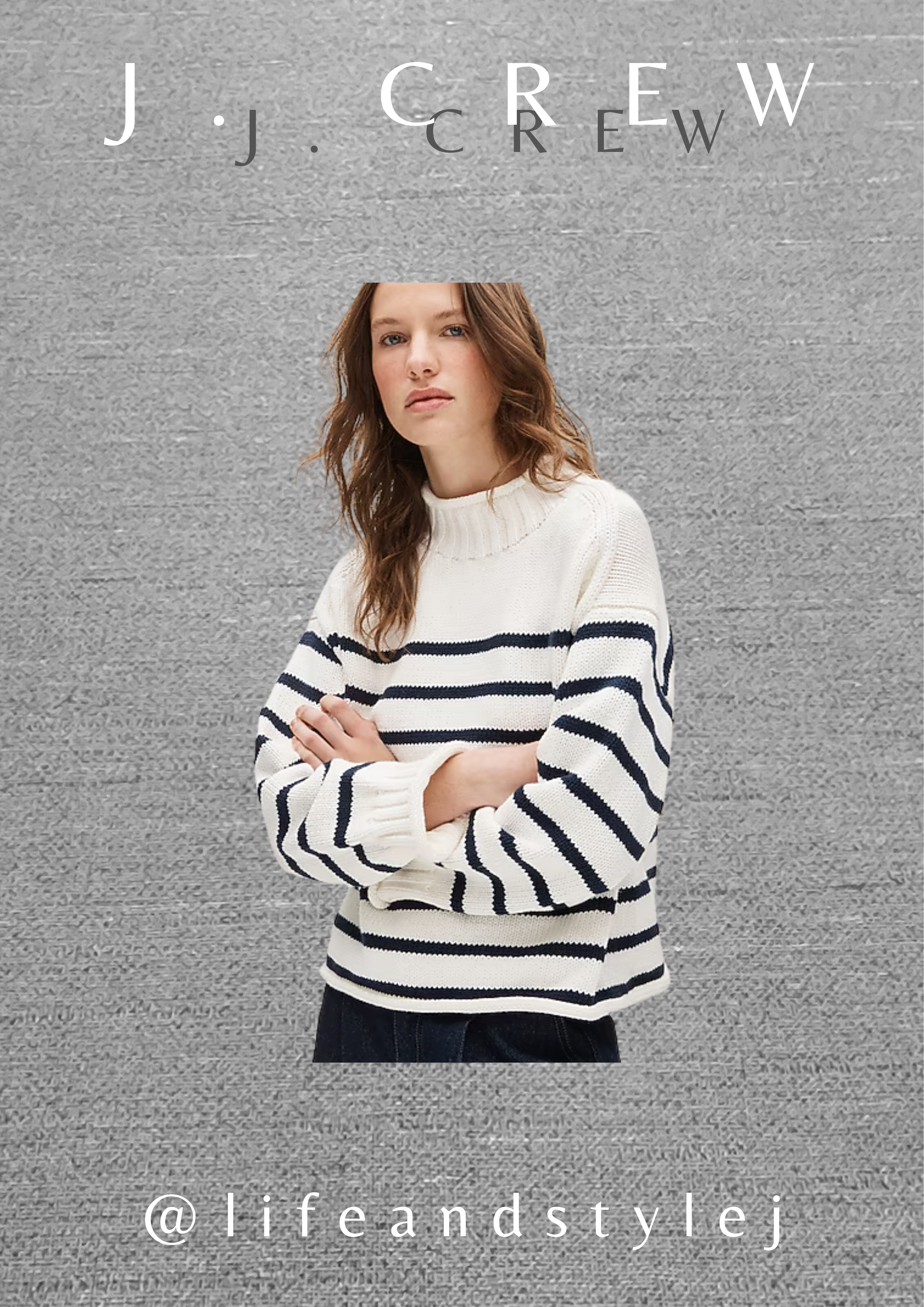 The J.Crew 2025 Rollneck sweater in stripe is a modern classic for midlife style with effortless polish. Pair it with straight leg denim or tailored trousers, add a structured coat and simple loafers for an ageless look that feels current and timeless. #midlifefashion #agelessstyle #stripedsweater #timelesswardrobe #modernclassic  

 #LTKSeasonal #LTKOver40
